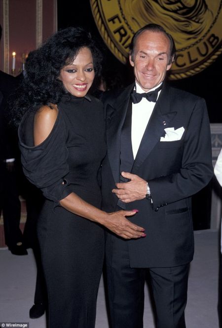 Katinka Naess' father, Arne Naess, Jr. and her stepmother, Diana Ross